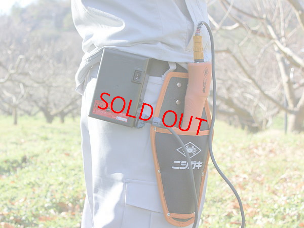 画像4: ニシガキ工業　超軽量・ハイパワー　充電式剪定鋏　太丸ハンディ25　本体のみ　N-929 (4)